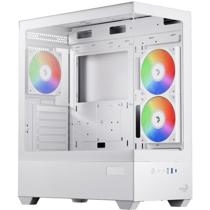 Корпус для ПК AeroCool P500D Digi-G-WT-v1 White Фото