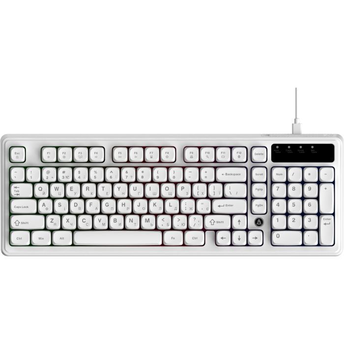 Клавиатура Ajazz AF98 USB UA White Фото