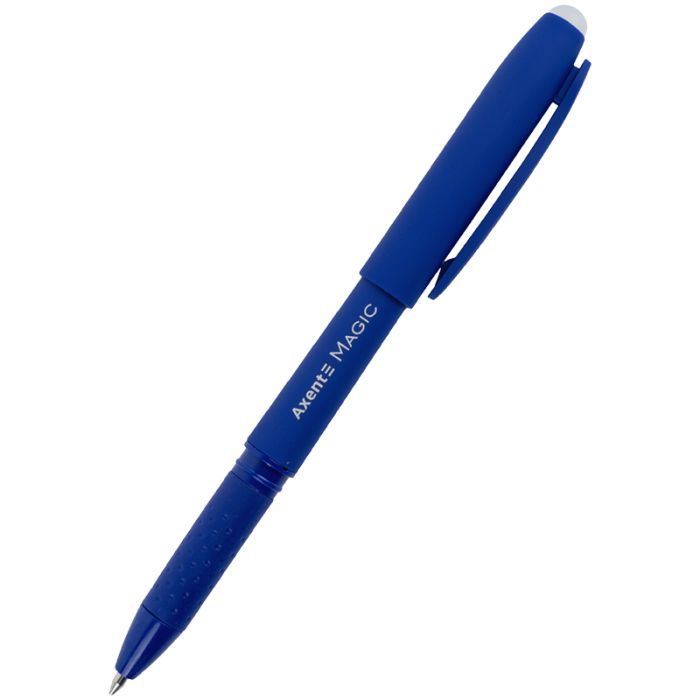 Ручка гелевая Axent "пиши-стирай" Magic, синя Фото