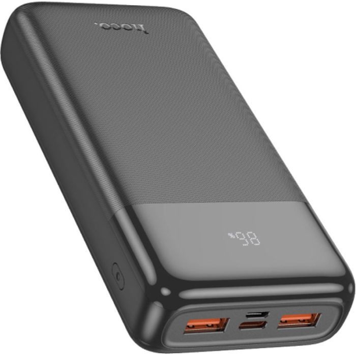 Батарея универсальная HOCO 20000mAh, PD/20W, 22.5W, Black Фото