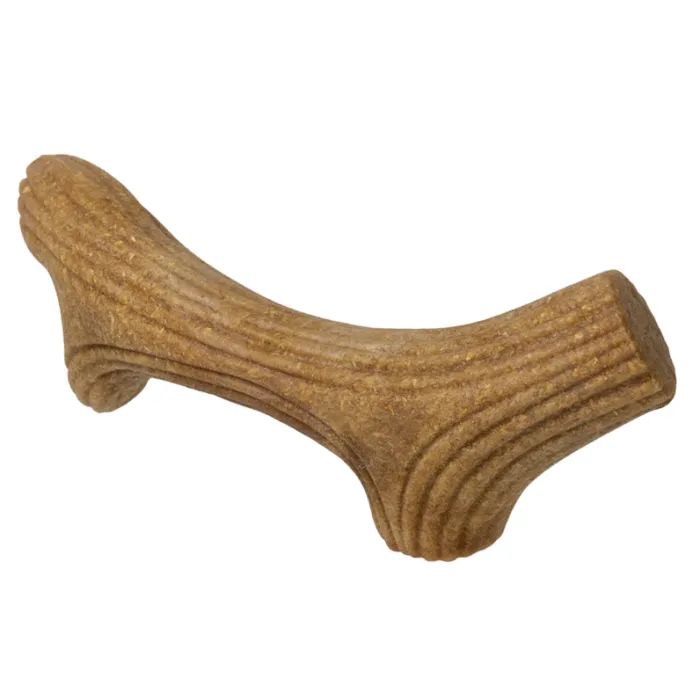 Игрушка для собак WAUDOG Fun Wooden Рог жевательный M Фото