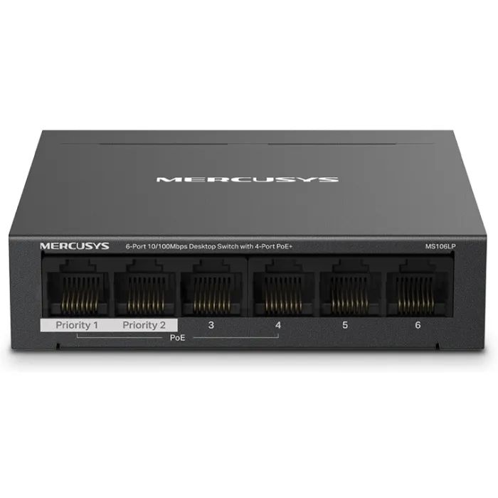 Коммутатор сетевой Mercusys MS106LP Фото