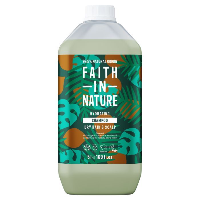 Шампунь Faith in Nature Натуральный С кокосом 5 л Фото