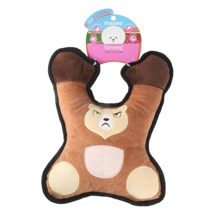 Игрушка для собак MISOKO&CO Медведь 26 см Фото