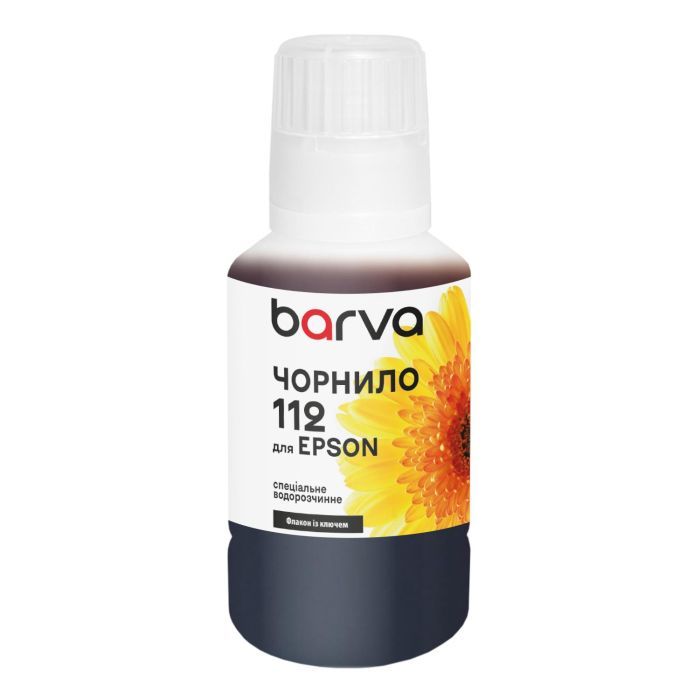 Чернила Barva Epson 112 140 мл, special yellow, OneKey Фото