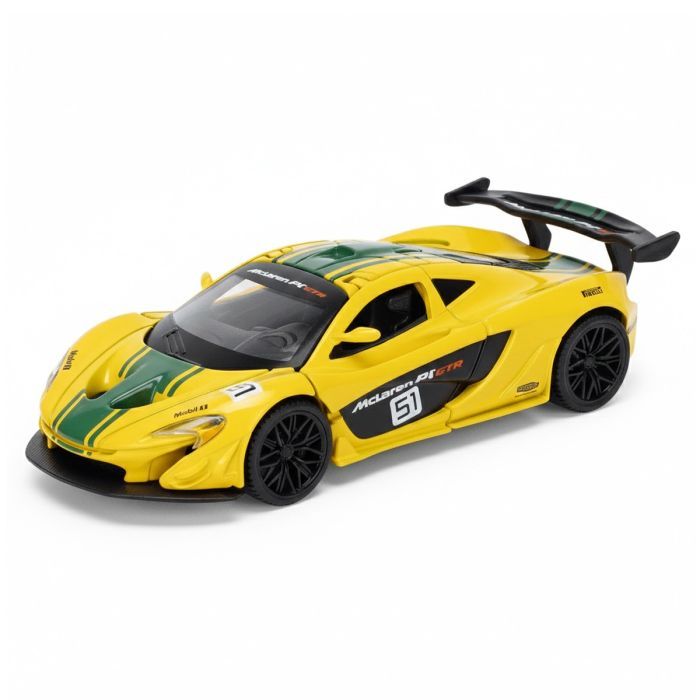 Машина TechnoDrive McLaren P1 жовтий 124 Фото