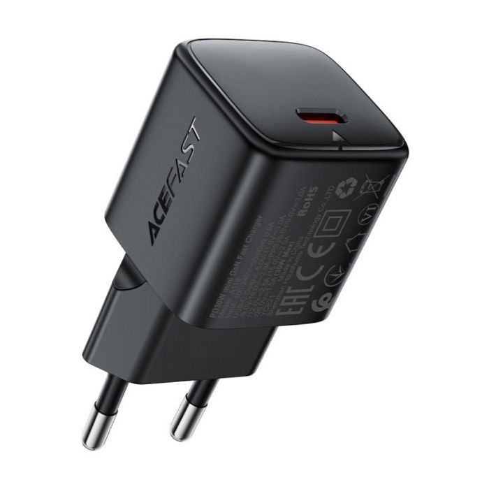 Зарядное устройство Acefast 1xUSB-C 30W GaN A118 black Фото