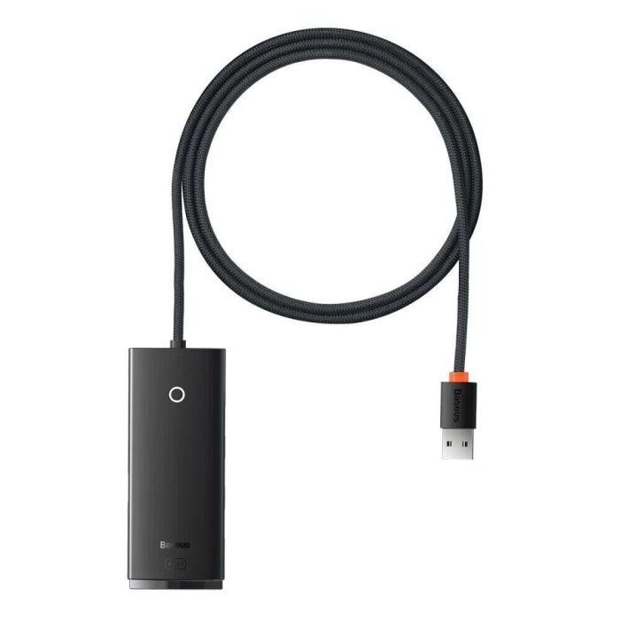 Концентратор Baseus USB 3.0 4xUSB 2.0m black Фото