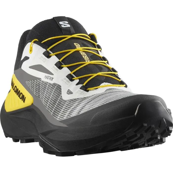 Кроссовки Salomon Genesis Black/White/Lemon 9 Фото