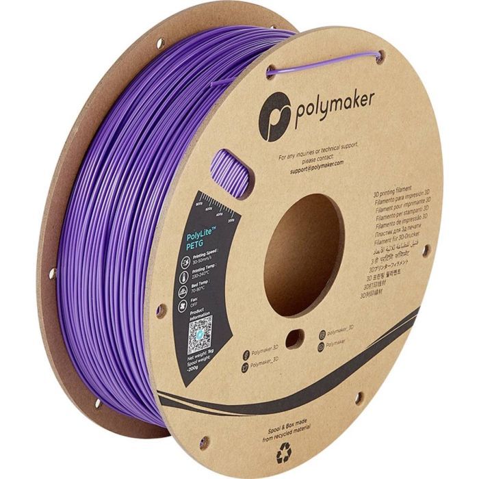 Пластик для 3D-принтера Polymaker PETG 1,75mm 1kg PURPLE Фото