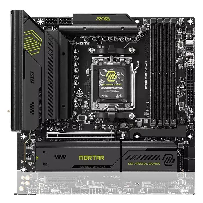Материнская плата MSI MAG B850M MORTAR WIFI Фото