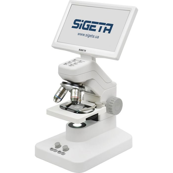 Микроскоп Sigeta Цифровий NEXOR 80x-800x 2 MP 7" LCD Фото