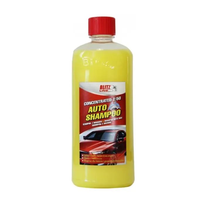 Автошампунь Blitz Line концентрат з воском 1л Фото
