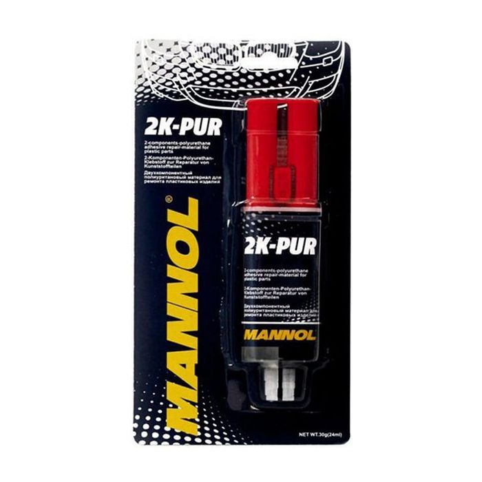 Автомобильный клей Mannol 2K-PUR 30г Фото