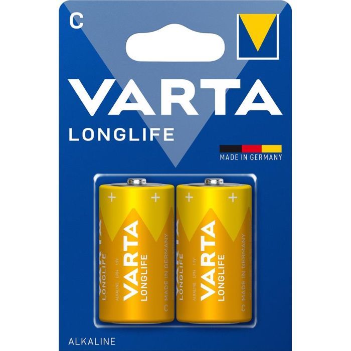 Батарейка Varta C (LR14) Longlife щелочная * 2 Фото