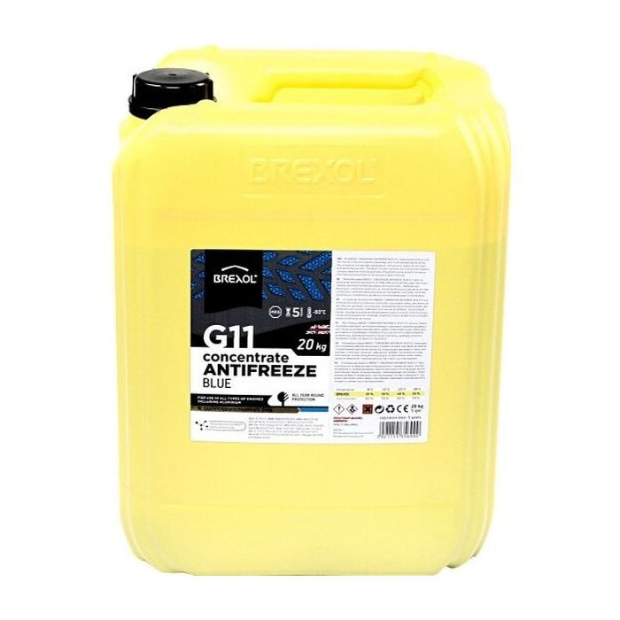 Антифриз BREXOL BLUE CONCENTRATE G11 (-80C) 20kg Фото
