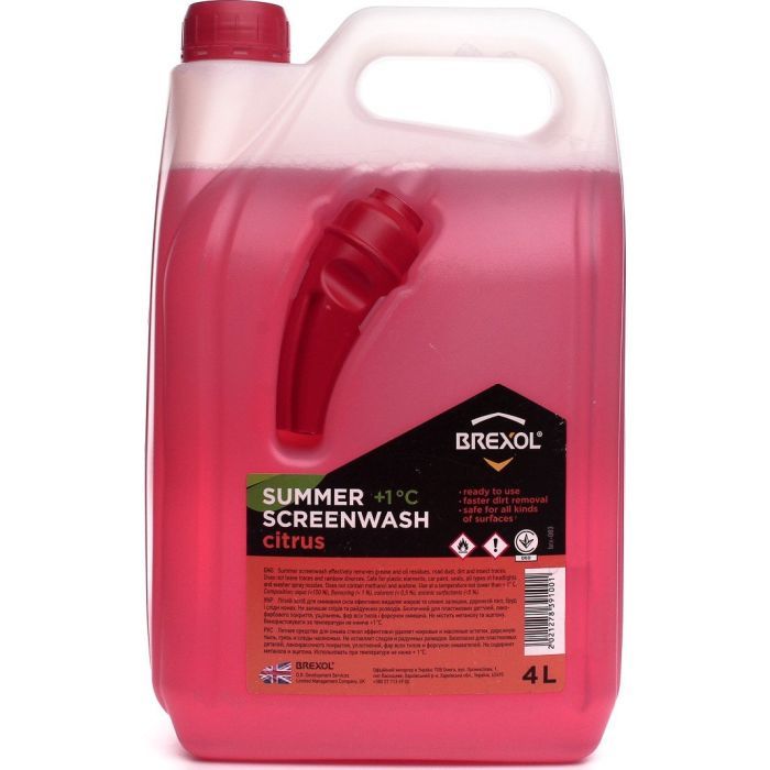 Омыватель автомобильный BREXOL Сitrus 4л Фото