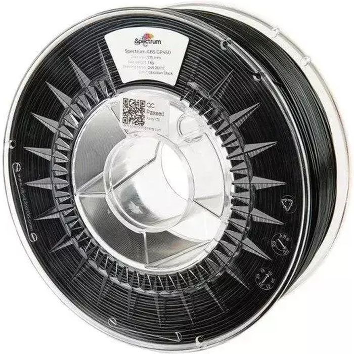 Пластик для 3D-принтера Spectrum ABS Kevlar 1.75mm 0.75kg BLACK Фото