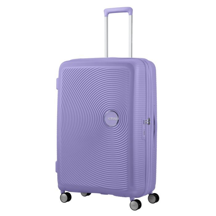 Чемодан American Tourister Soundbox 97/110 л лавандова Фото