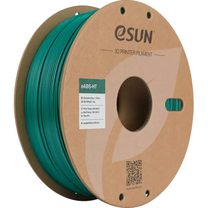 Пластик для 3D-принтера eSUN EABS-HT 1,75mm 1kg GREEN Фото