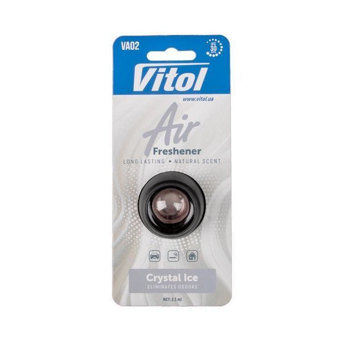 Ароматизатор для автомобиля VITOL Air Crystal Ice 2.3мл Фото