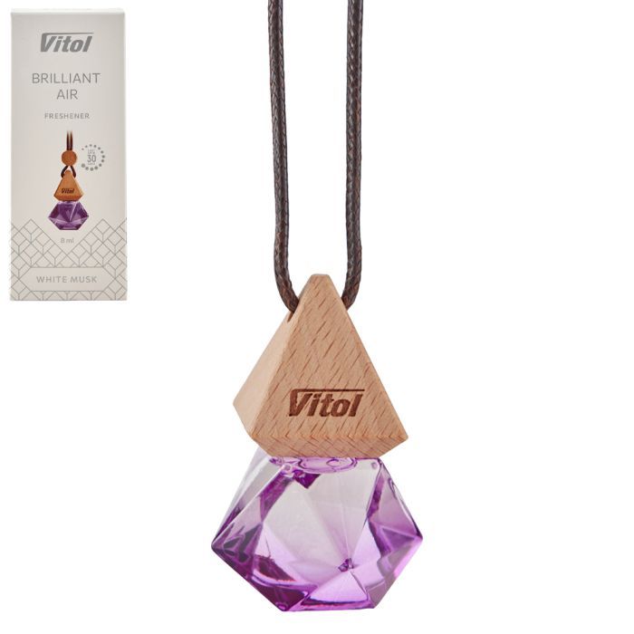 Ароматизатор для автомобиля VITOL Air White Musk 8мл Фото
