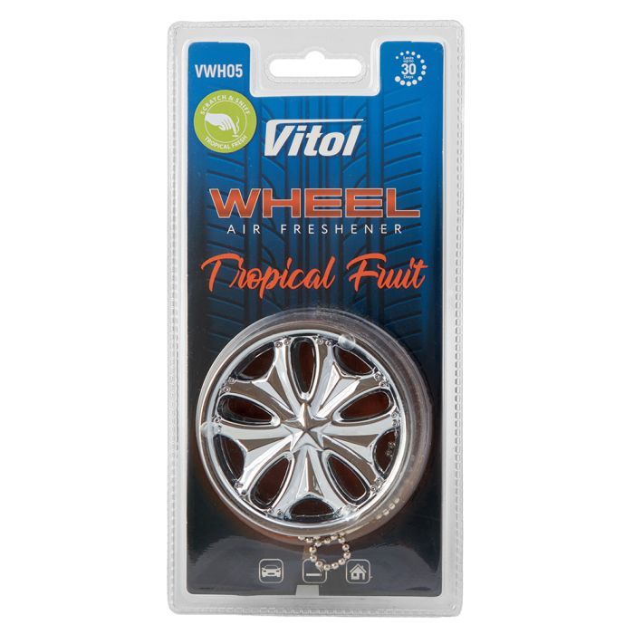 Ароматизатор для автомобиля VITOL Wheel Tropical Fruit Фото