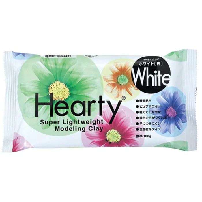 Пластика Padico NEW самозастигаюча Hearty, Біла, 180 г Фото