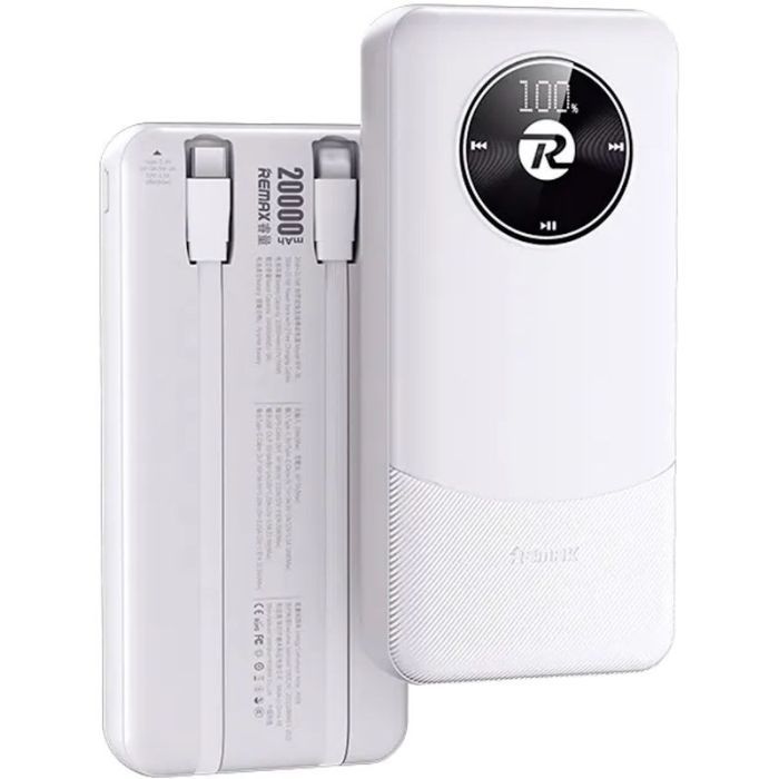 Батарея универсальная Remax 20000mAh, 22.5W, Black Фото