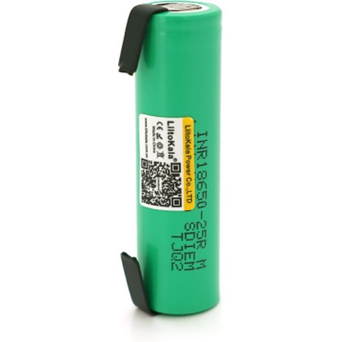Аккумулятор Liitokala 18650 2500mah (2450-2650mah), 3.7V(2.75-4.2V), Gre Фото