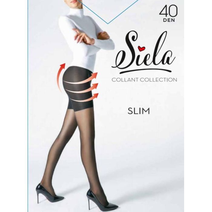 Колготы Siela Collant Slim 40 Den Glace - 2 Фото
