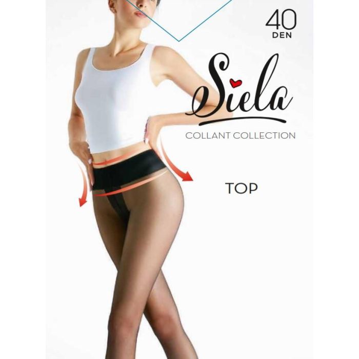 Колготы Siela Collant Top 40 Den Tabaco - 2 Фото