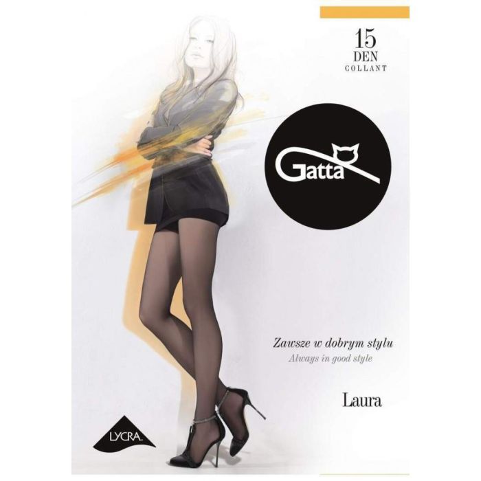 Колготы Gatta Laura 15 Den Beige - 4 Фото