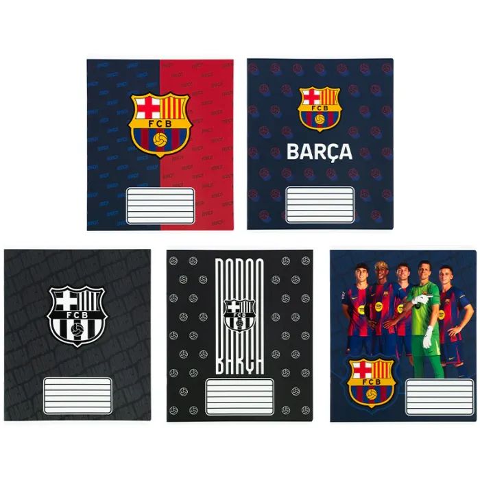 Тетрадь Kite FC Barcelona, 18 аркушів, лінія Фото