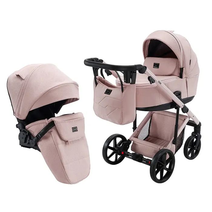 Коляска Adamex 2 в 1 Dolce Natura 2 rose Фото