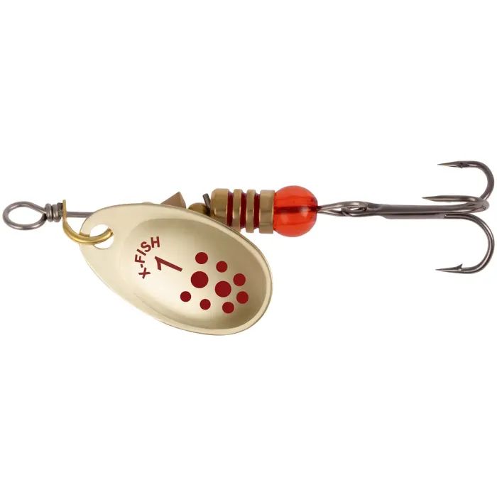 Блесна X-Fish Spike 2.5g 1 Gold RD Фото