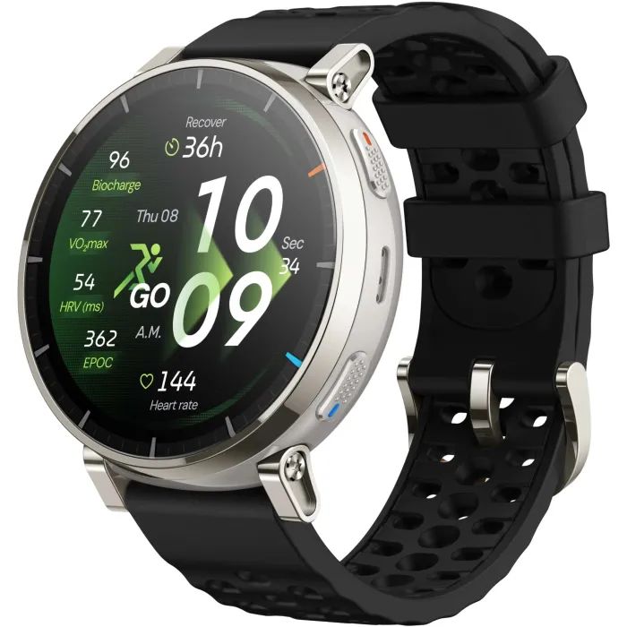 Смарт-часы Amazfit Active 3 Premium W2559GL1N Срібний Фото