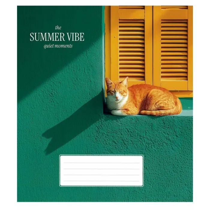 Тетрадь Школярик Star Summer Vibes 48 листов линия Фото