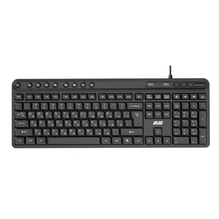 Клавиатура 2E KS1100 USB UA Black Фото